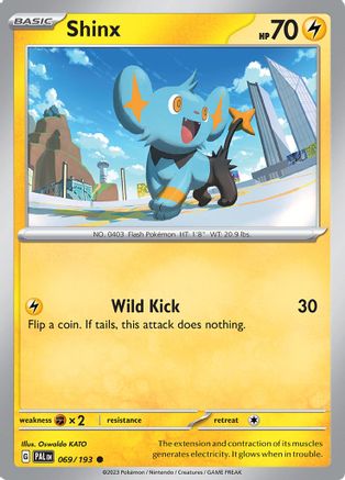 Shinx 69/193 - Common - Reverse Holo