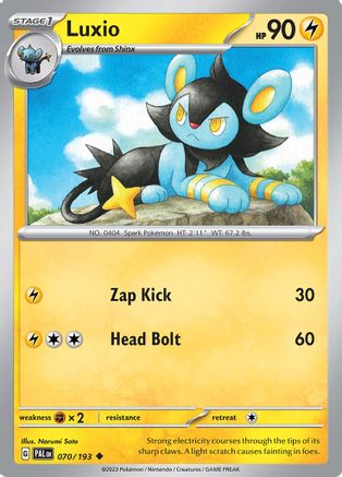Luxio 70 - Uncommon - Reverse Holo