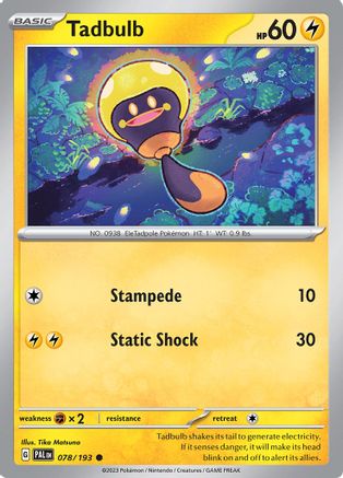 Tadbulb 78/193 - Common