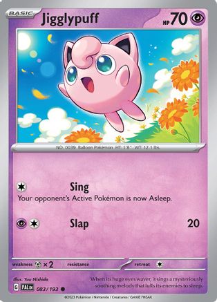 Jigglypuff 83 - Common