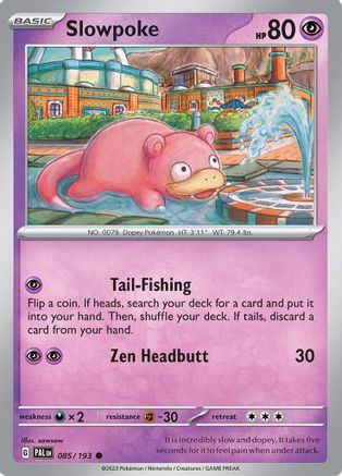 Slowpoke 85 - Common
