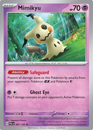Mimikyu 97 - Rare