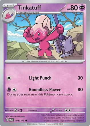 Tinkatuff 103/193 - Uncommon