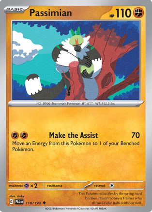 Passimian 118 - Uncommon - Reverse Holo