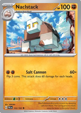 Naclstack 122 - Uncommon - Reverse Holo