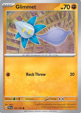 Glimmet 125/193 - Common - Reverse Holo