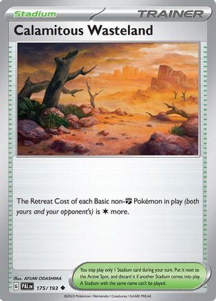 Calamitous Wasteland 175 - Uncommon