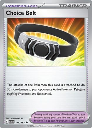 Choice Belt 176 - Uncommon - Reverse Holo