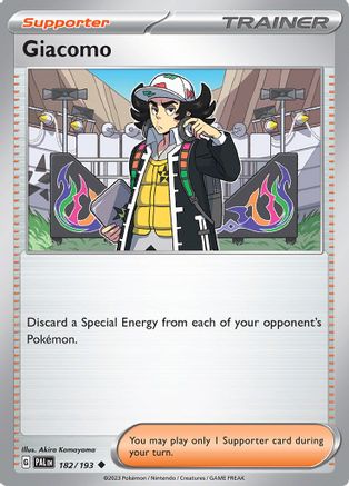 Giacomo 182 - Uncommon - Reverse Holo