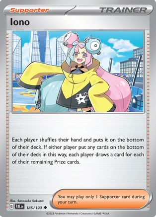 Iono 185/193 - Uncommon - Reverse Holo