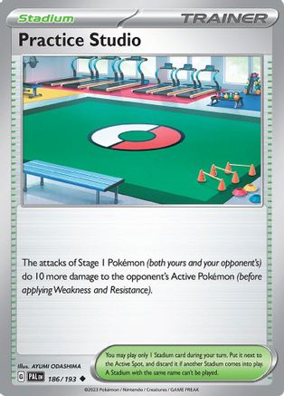 Practice Studio 186 - Uncommon - Reverse Holo