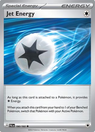 Jet Energy 190 - Uncommon - Reverse Holo