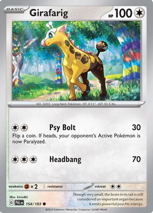 Girafarig 154 - Common
