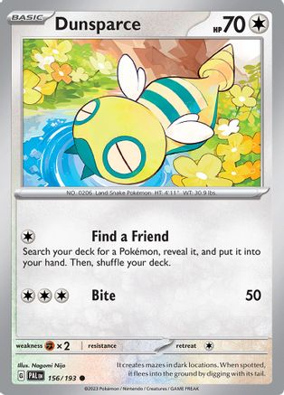 Dunsparce 156 - Common