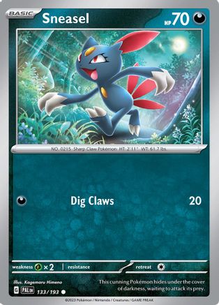 Sneasel 133 - Common