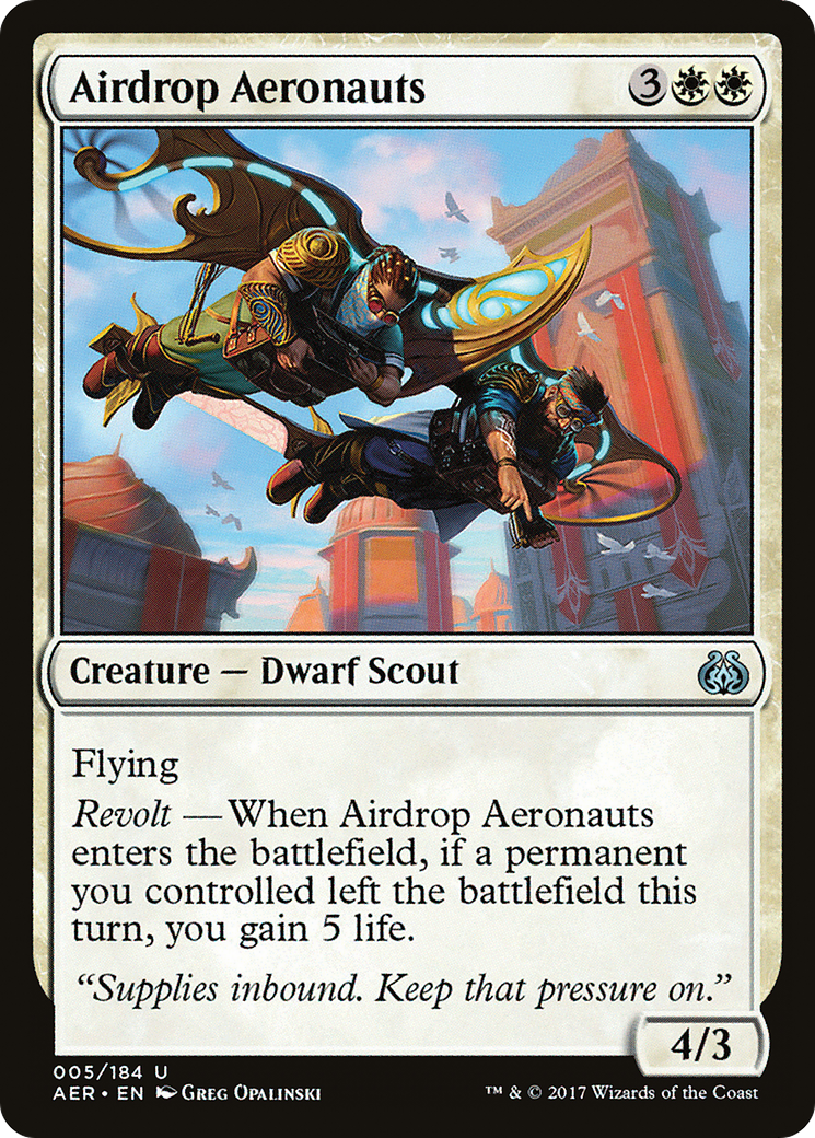 Airdrop Aeronauts (AER-005)  Foil