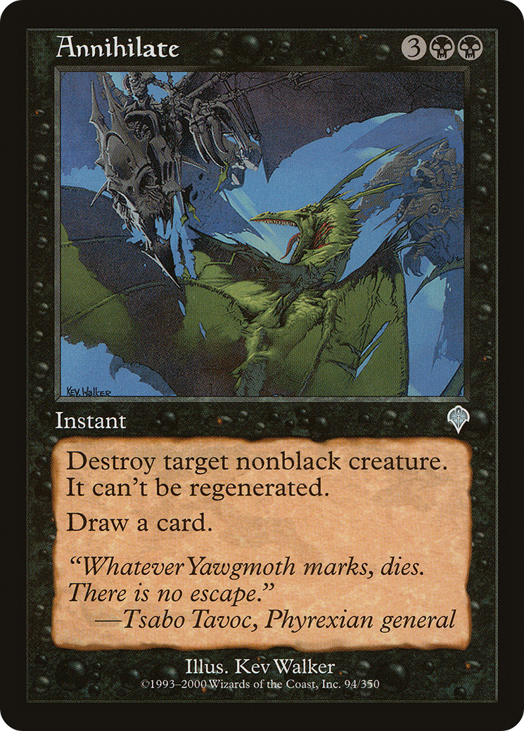Annihilate (INV-094)  Foil