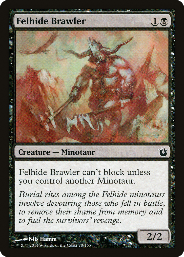 Felhide Brawler (BNG-070)  Foil
