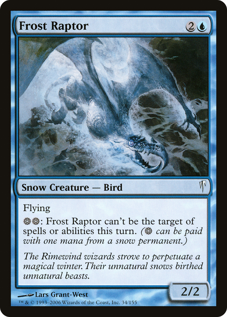 Frost Raptor (CSP-034)  Foil