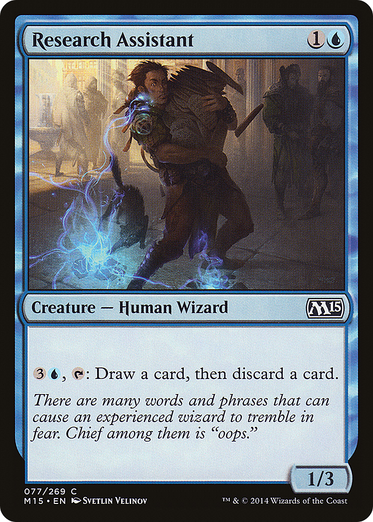 Research Assistant (M15-077)  Foil