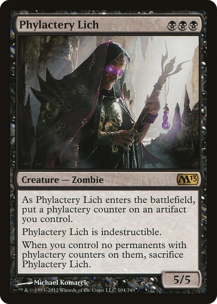 Phylactery Lich (M13-104)
