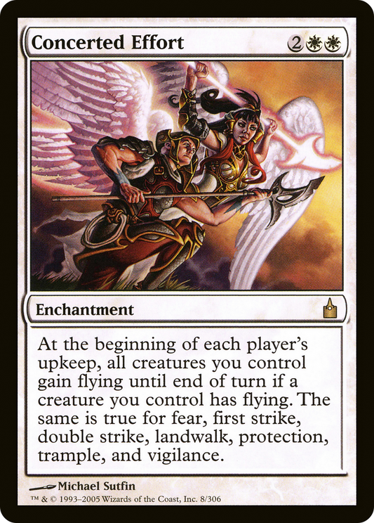 Concerted Effort (RAV-008)  Foil