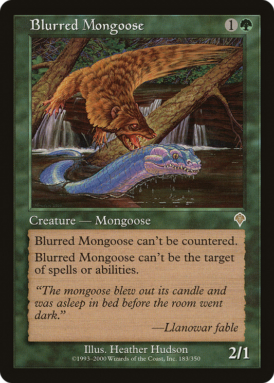 Blurred Mongoose (INV-183)  Foil