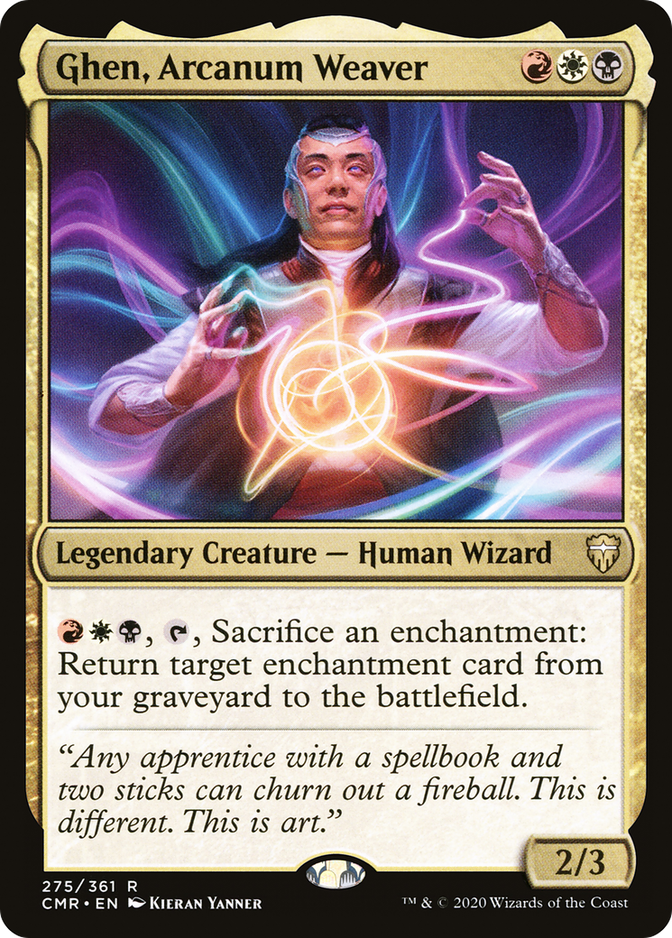 Ghen, Arcanum Weaver (CMR-275)  Foil