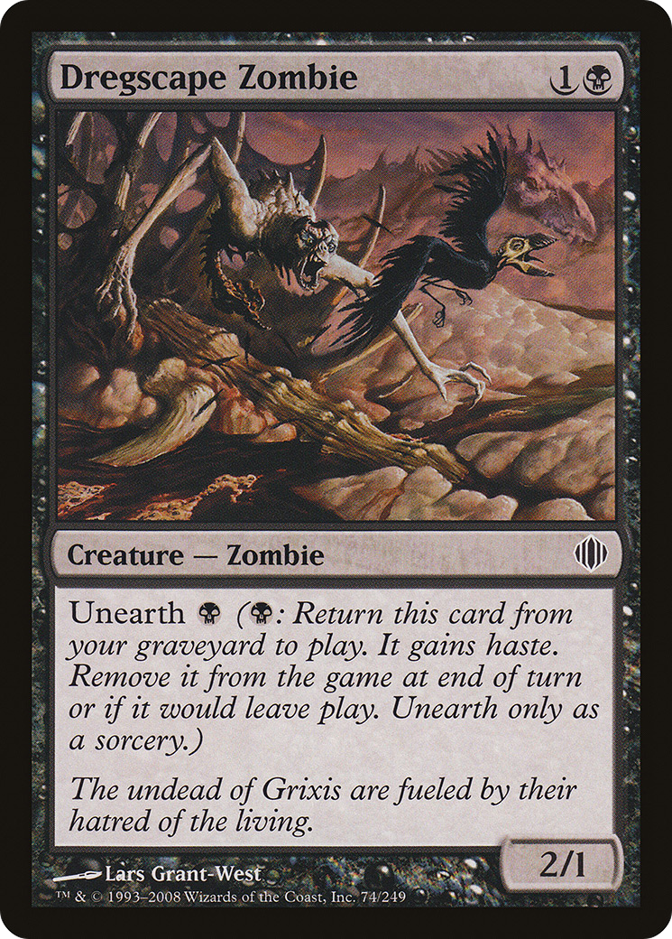 Dregscape Zombie (ALA-074)  Foil