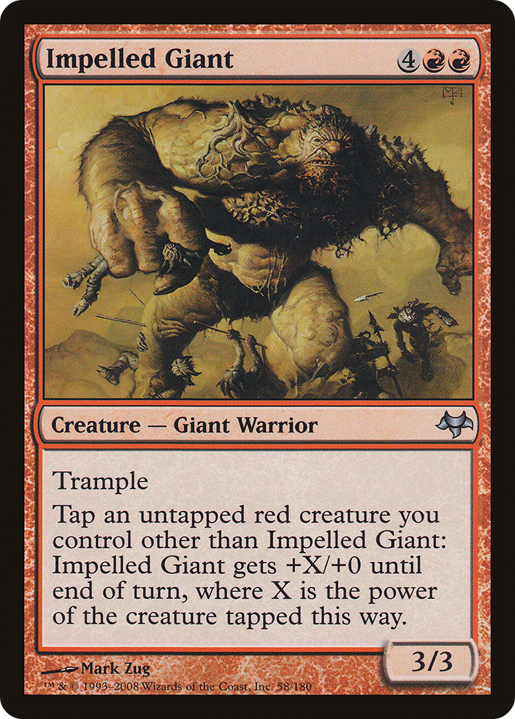 Impelled Giant (EVE-058)  Foil