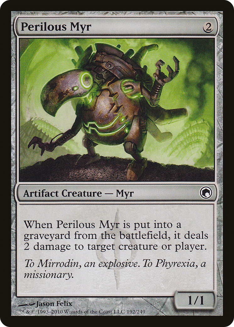 Perilous Myr (SOM-192)  Foil