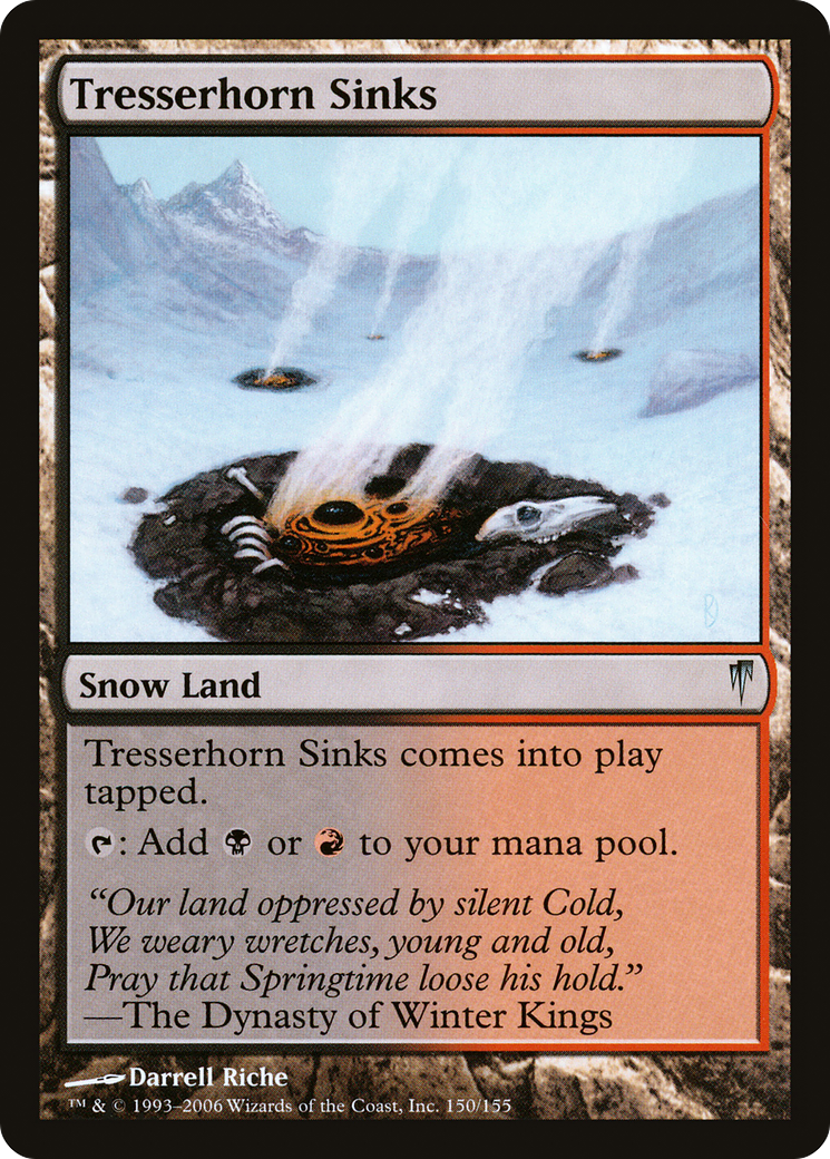 Tresserhorn Sinks (CSP-150)  Foil