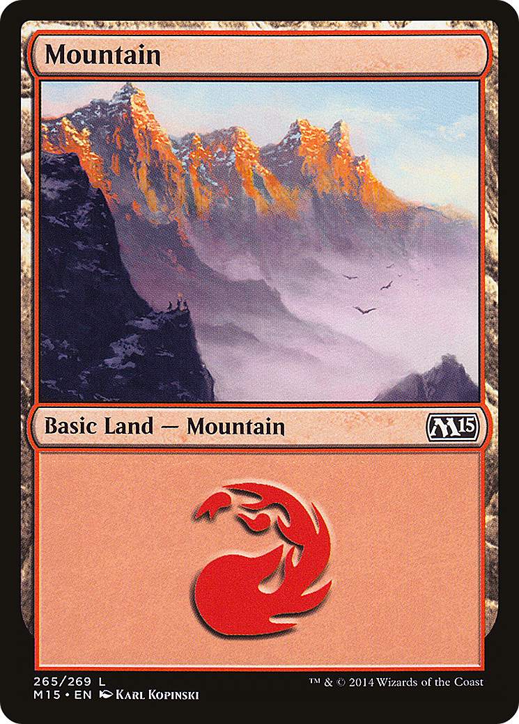 Mountain (M15-265)  Foil