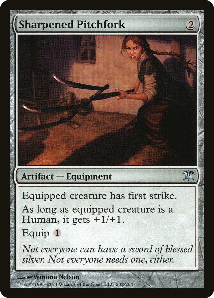 Sharpened Pitchfork (ISD-232)  Foil