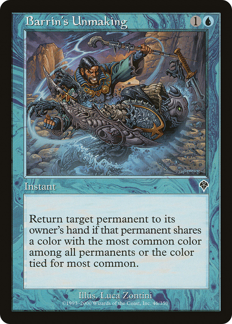 Barrin's Unmaking (INV-046)
