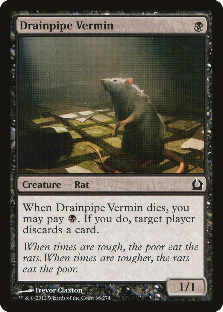 Drainpipe Vermin (RTR-066)  Foil