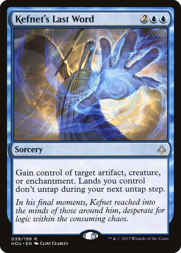Kefnet's Last Word (HOU-039)  Foil