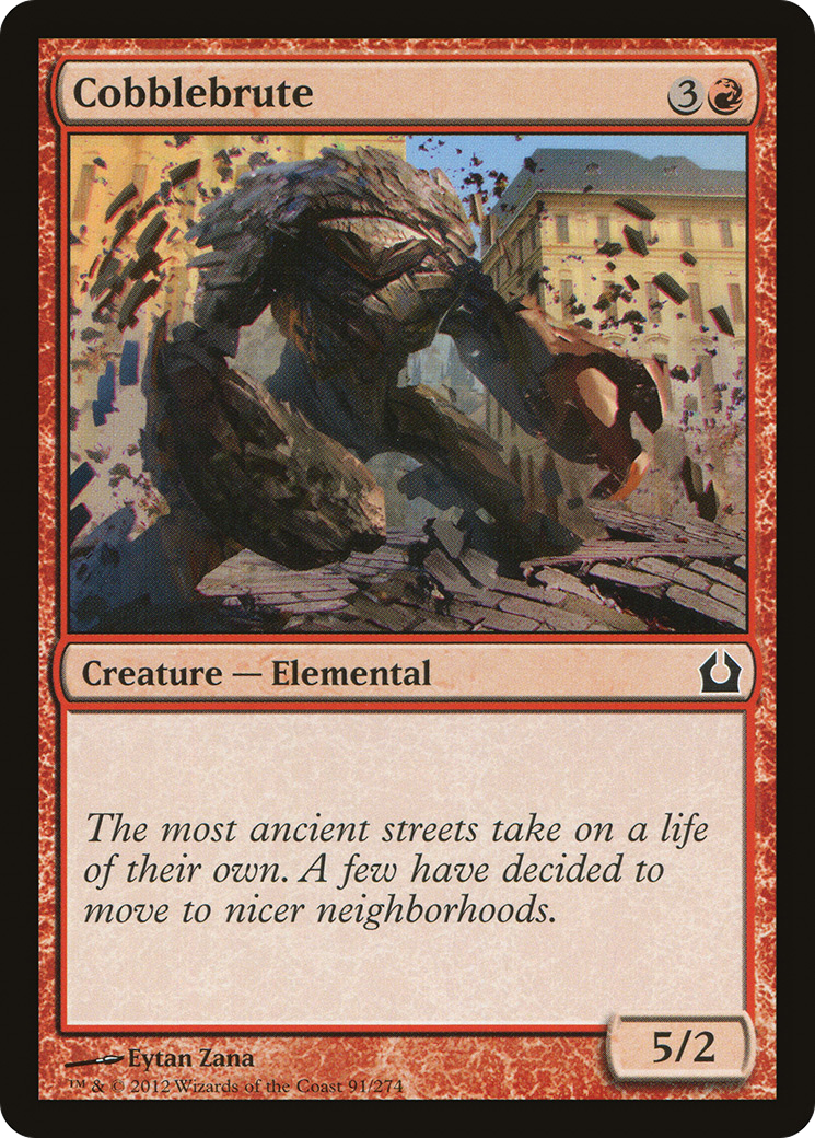 Cobblebrute (RTR-091)  Foil