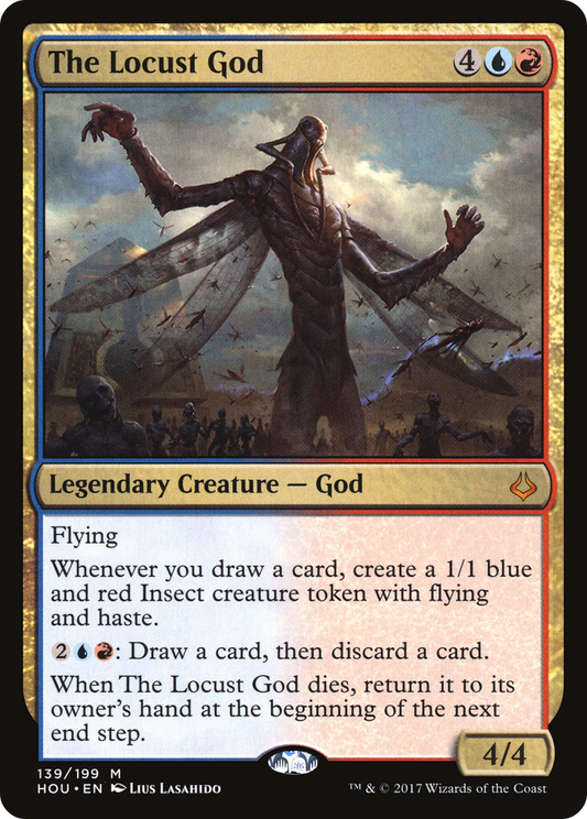 The Locust God (HOU-139)  Foil