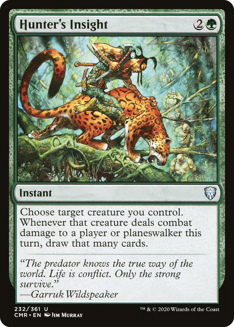 Hunter's Insight (CMR-232)  Foil