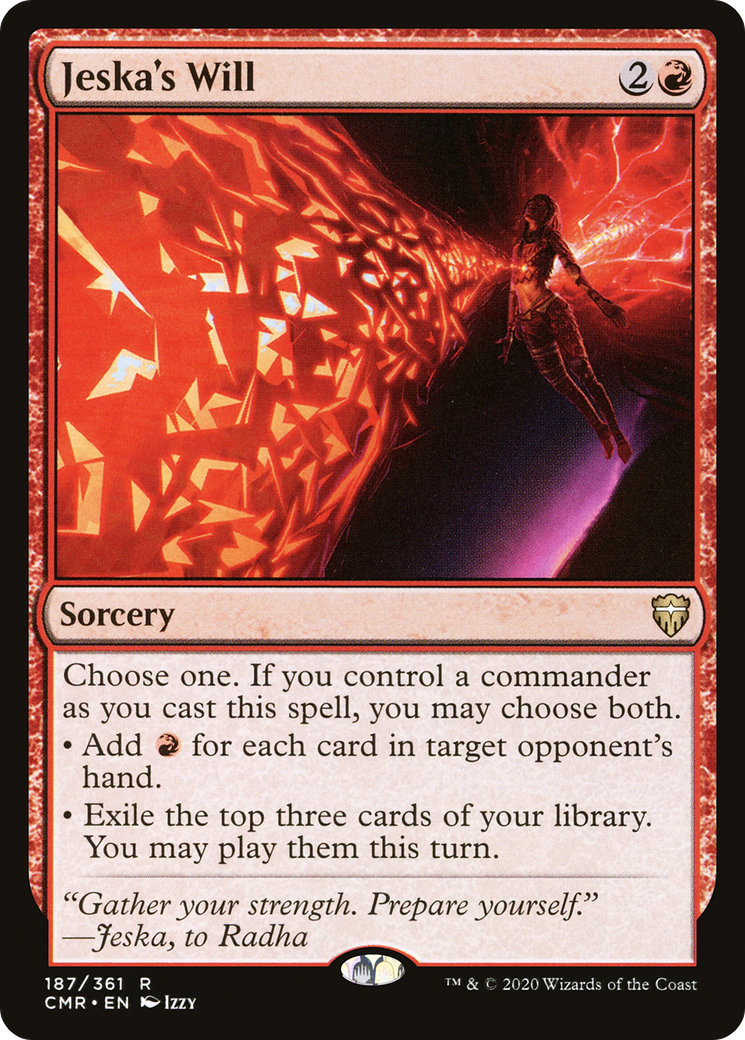 Jeska's Will (CMR-187)  Foil