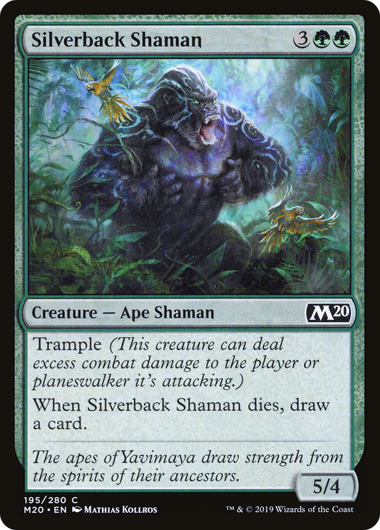 Silverback Shaman (M20-195)  Foil
