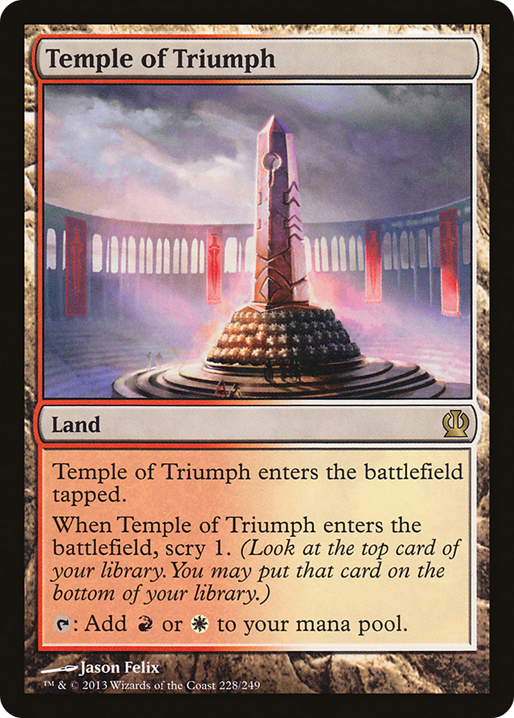 Temple of Triumph (THS-228)  Foil
