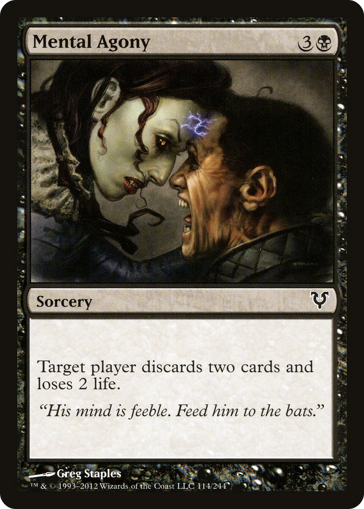 Mental Agony (AVR-114)  Foil