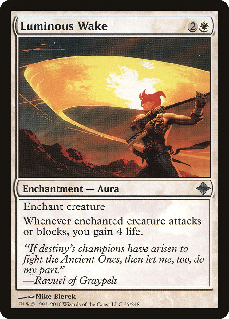 Luminous Wake (ROE-035)  Foil