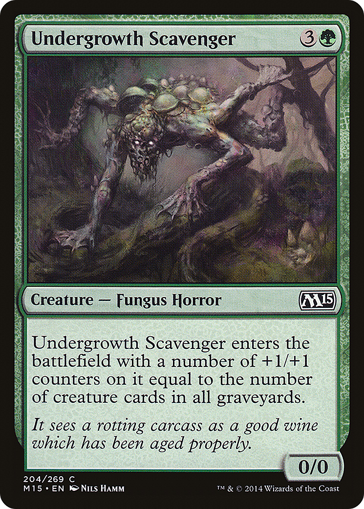 Undergrowth Scavenger (M15-204)  Foil