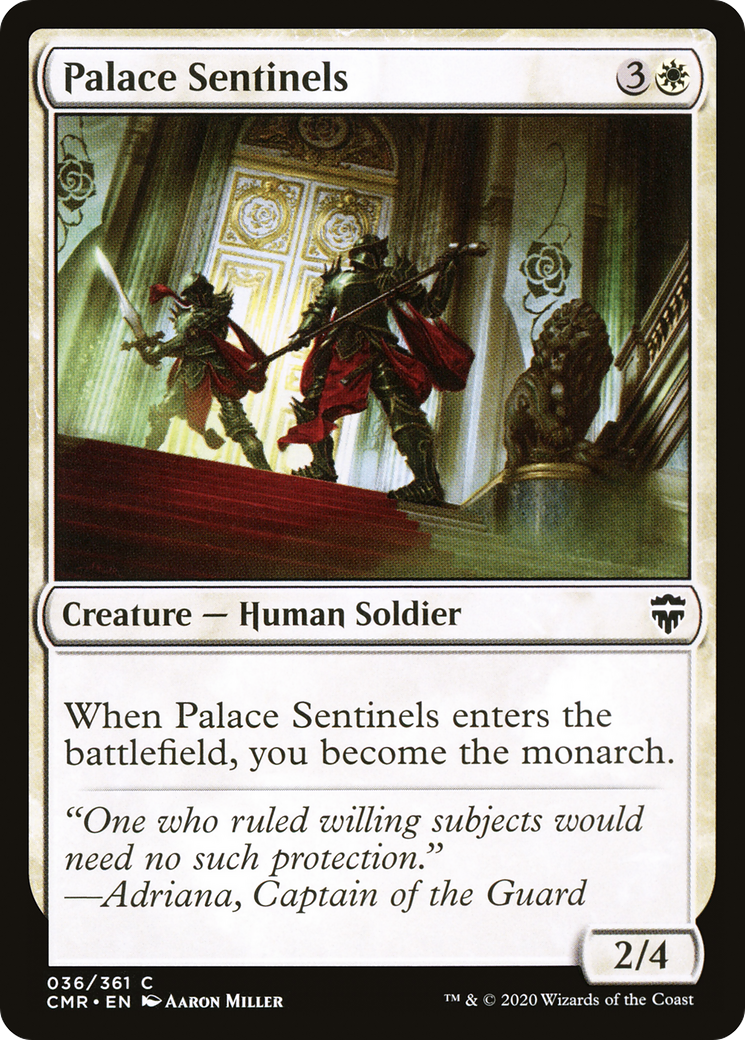 Palace Sentinels (CMR-036)  Foil