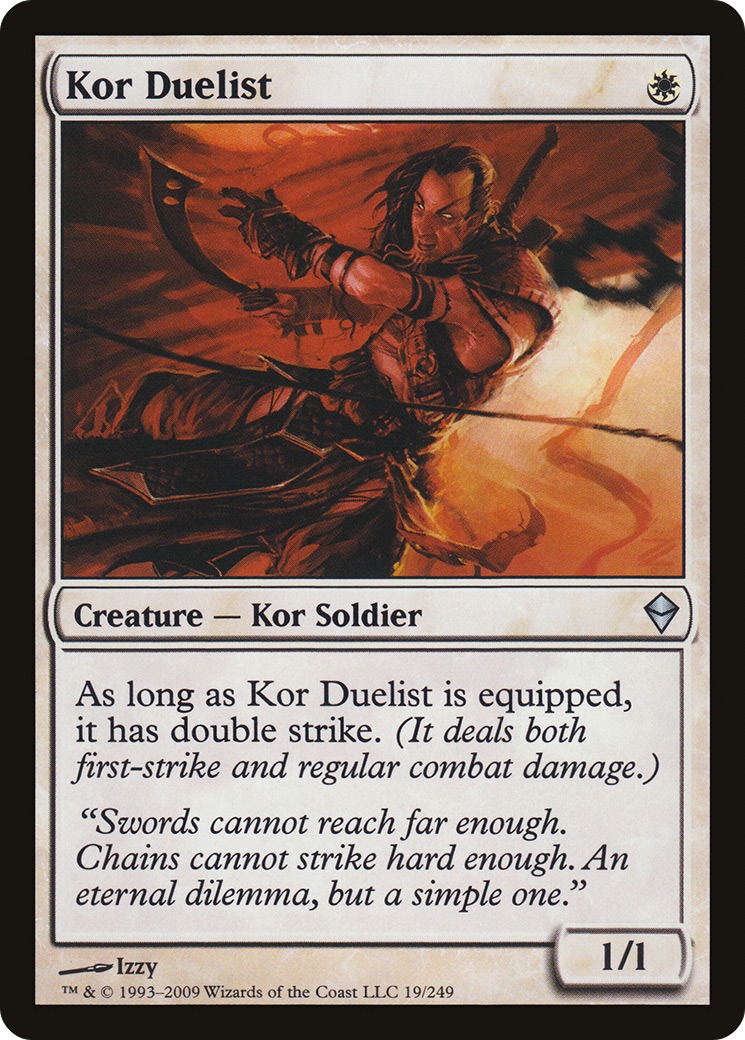 Kor Duelist (ZEN-019)  Foil