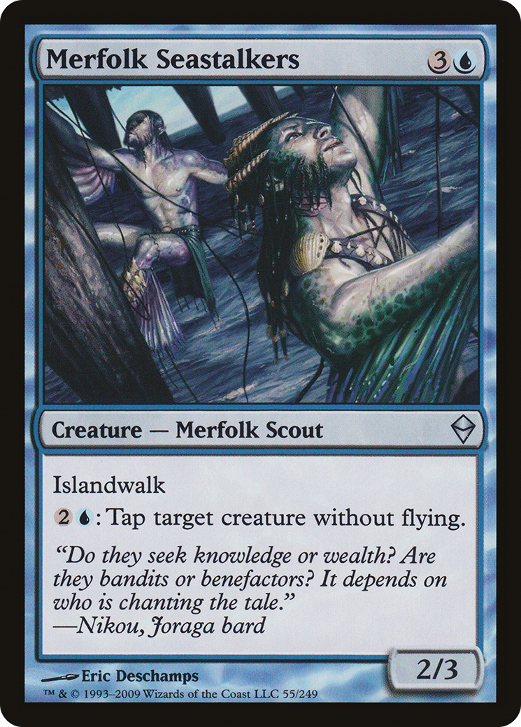 Merfolk Seastalkers (ZEN-055)  Foil