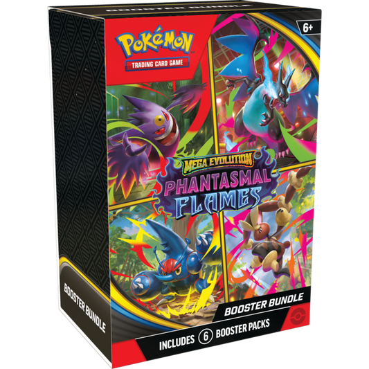 POKEMON ME02 PHANTASMAL FLAMES BOOSTER BUNDLE